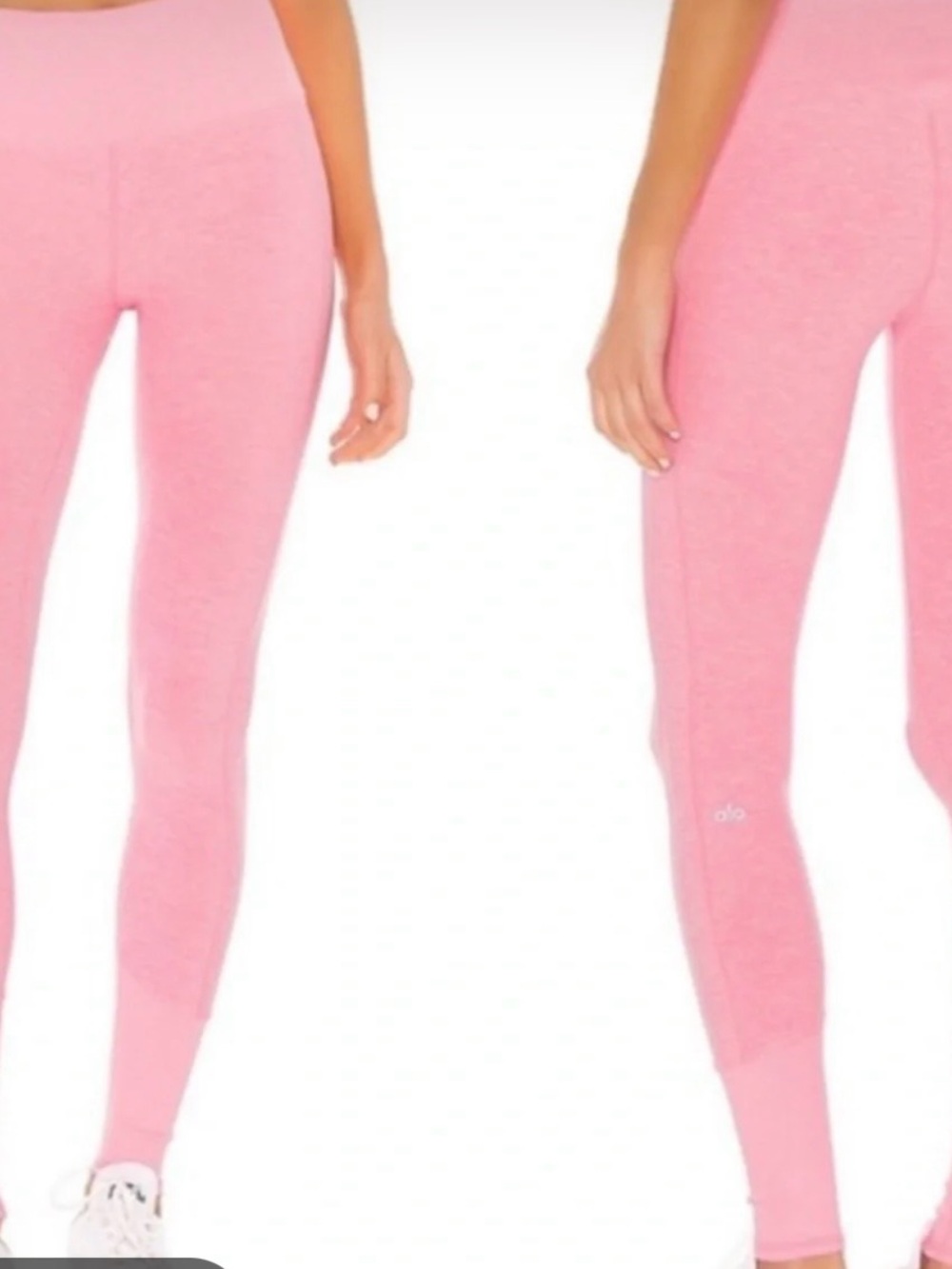 ALO Yoga High-Waist Pink Leggings.Size Small